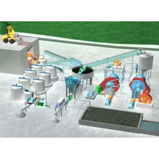 Тест на извлечение золота методом хлоридного выщелачивания