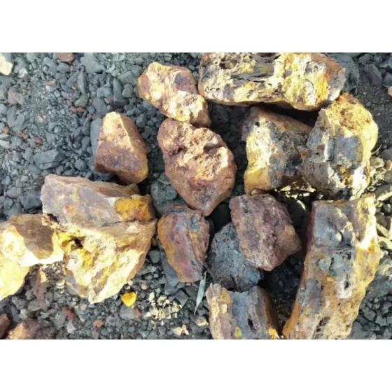 Испытание золотосодержащего лимонита на обогатимость