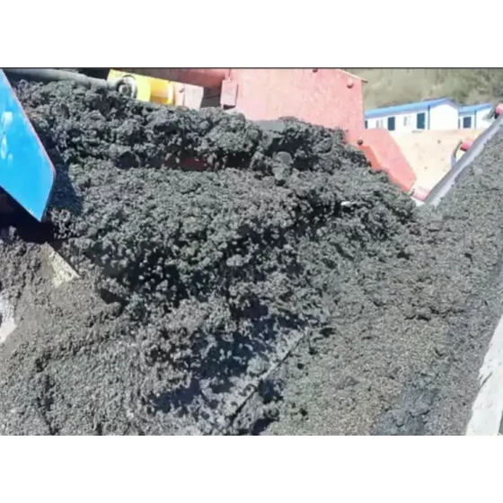 Испытания по восстановлению тонкодисперсных хвостов из старого хвостохранилища