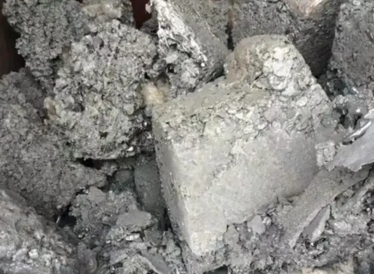 Тест на извлечение цветных металлов из остатков электролиза