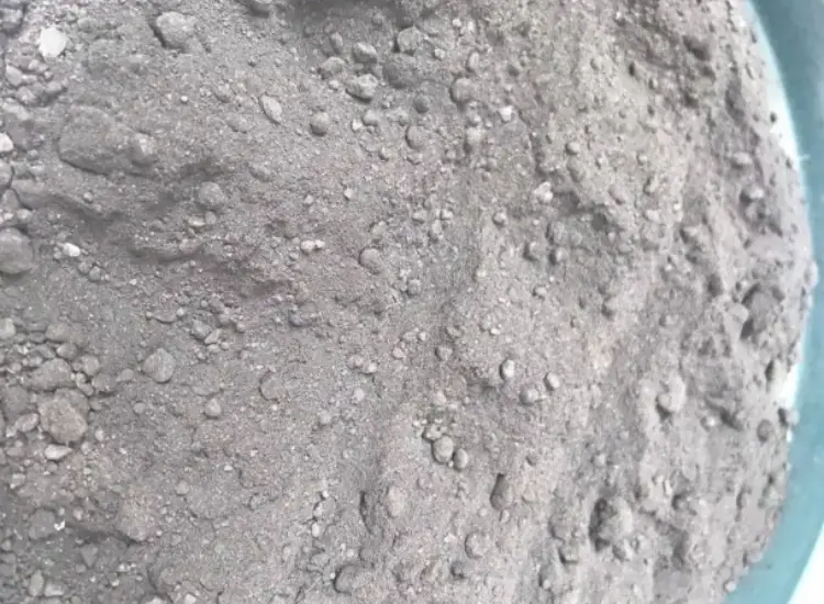 Тест на извлечение из шлама марганцевого электролитического анода