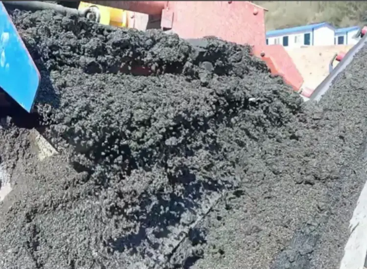 Испытания по восстановлению тонкодисперсных хвостов из старого хвостохранилища